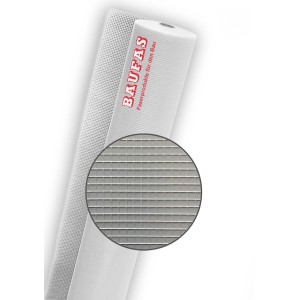 Weiße Rolle Innengewebe 1x50m als Putzträger für den Innenbereich.