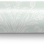 Laura Ashley Vliestapete Josette Duck Egg, Rolle mit floralem Muster in Entenei-Farbe.