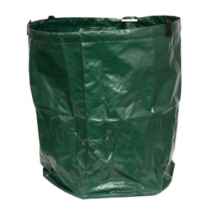 Windhager Garten Bag, 270 l, aus robustem PE-Gewebe, selbststehend, mit Tragegriffen.