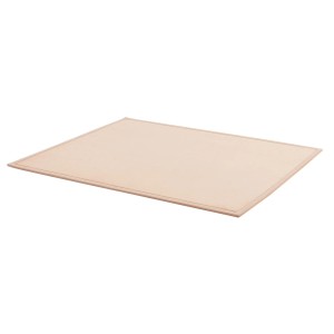 Beige Juskys Spielmatte Maila 220x180 cm für Kinder, weiche Krabbelunterlage.