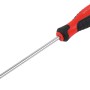 Schraubendreher Schlitz, 6,5 mm x 150 mm, mit rot-schwarzem Griff.