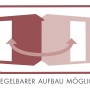 Symbol für spiegelbaren Aufbau der Karibu Sauna Steena 2. Flexibler Aufbau möglich.