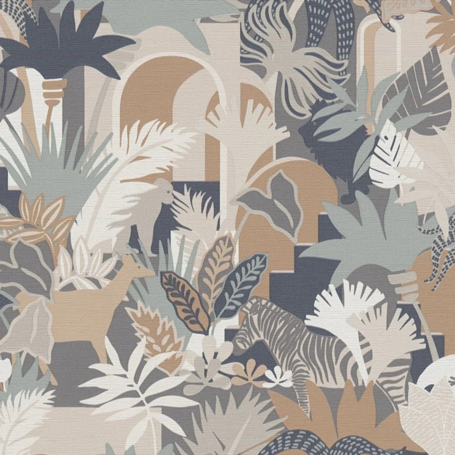 Tadessi Tapete Floral M1-No.4264 Vliestapete in Mehrfarbig