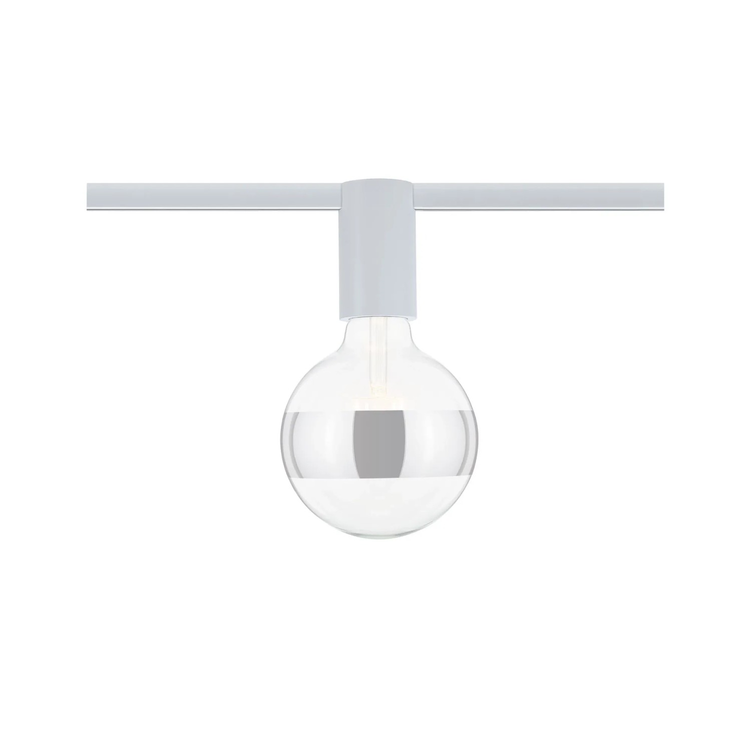 Paulmann URail Spot Ceiling Socket, weiß, für E27 Leuchtmittel, dimmbar.