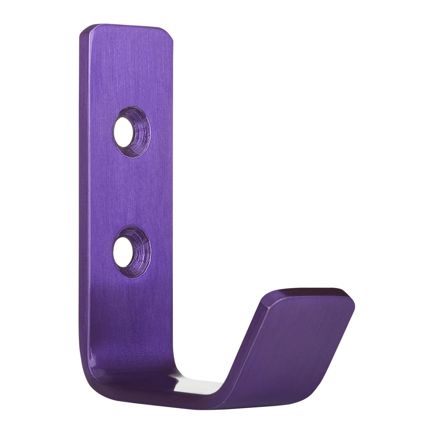 SOTECH Kleiderhaken LOXTEN 60 x 20 x 45 mm Echt Edelstahl Lila