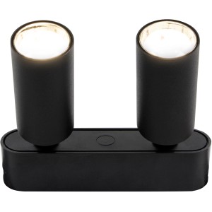 Brilliant LED-Spot Click & Shine Tube 2er, sand-schwarz, für Schienensysteme.