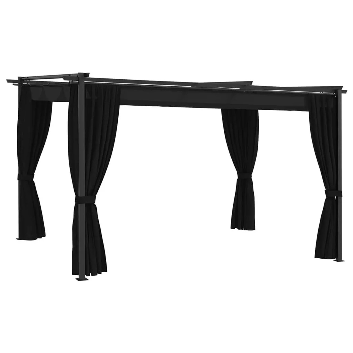 vidaXL Pavillon 4 x 3 m Anthrazit 3053421
