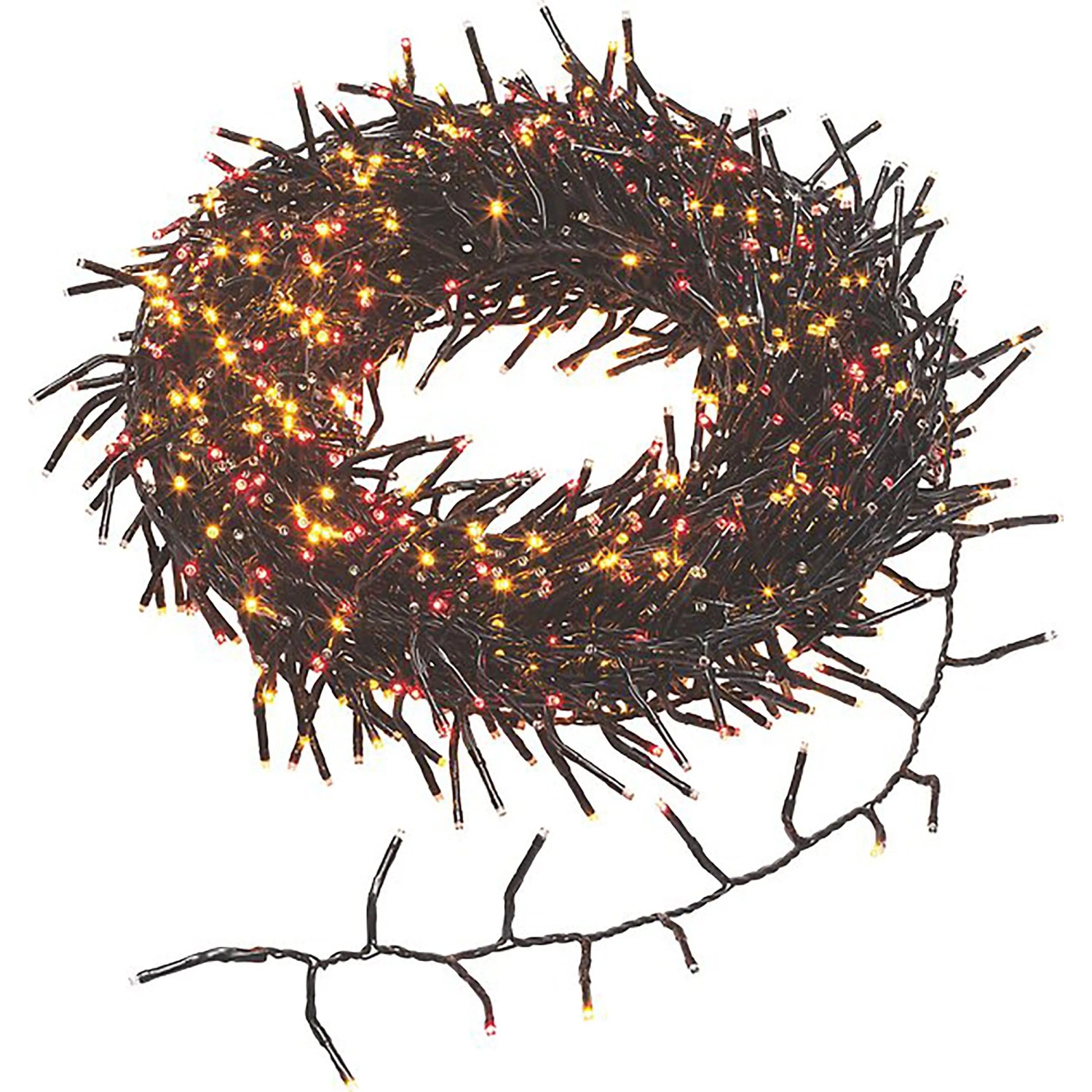 LED-Büschellichterkette 1.152 LEDs Bunt