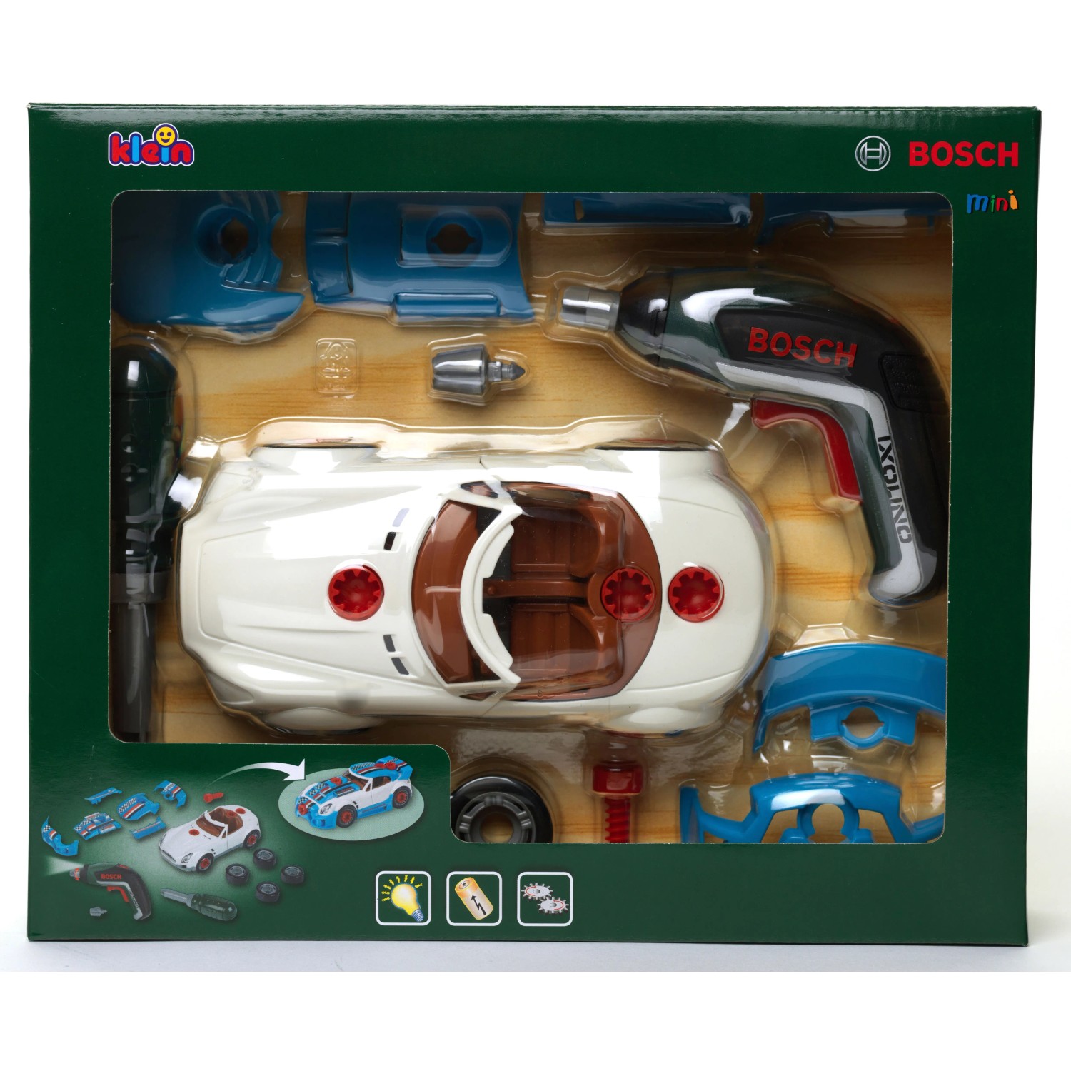 bosch spielzeug auto Bosch Motorikspielzeug Car Tuning Set inkl. Akkuschrauber Ixolino