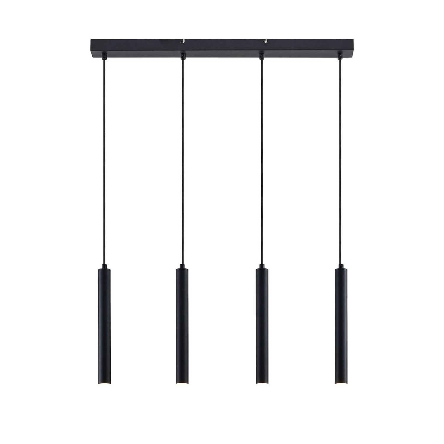 Arcchio LED Kammeron 9626503 Modern in Schwarz aus Metall 4-flammig Wohnzim günstig online kaufen