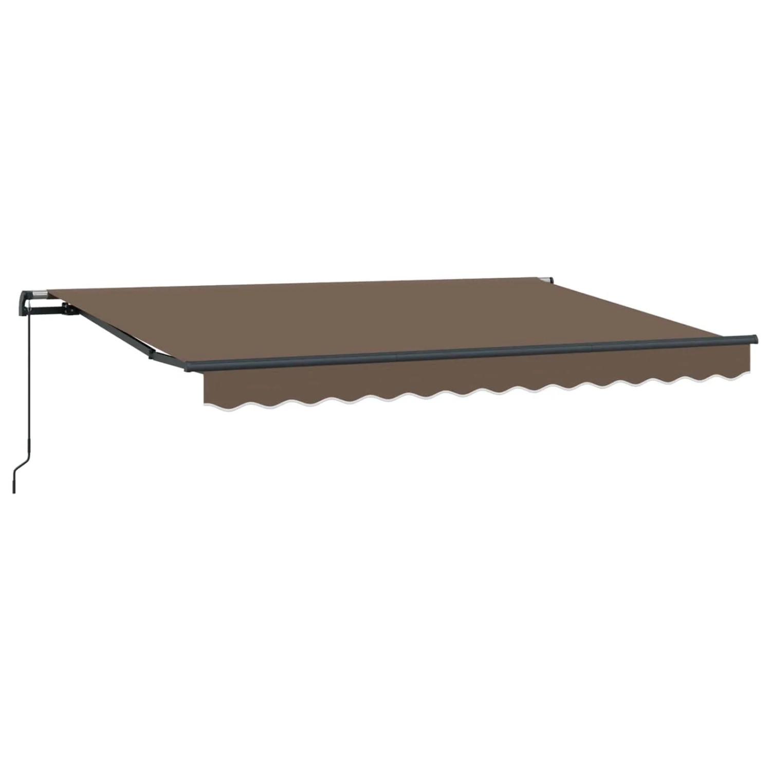 vidaXL Einziehbare Markise Taupe 3,5 x 2 m Stoff 3425753