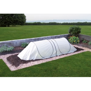 Gardenguard Kälteschutz Pflanzenschutztunnel im Gartenbeet, Schutz vor Kälte für Pflanzen.