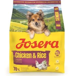 Josera Hunde-Trockenfutter Mini Senior Chicken & Rice 900 g