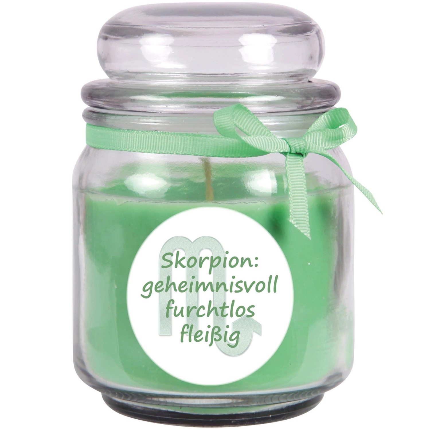 HS Candle Duftkerze & Glas Sternzeichen Coconut Limes 70 Stunden Skorpion günstig online kaufen