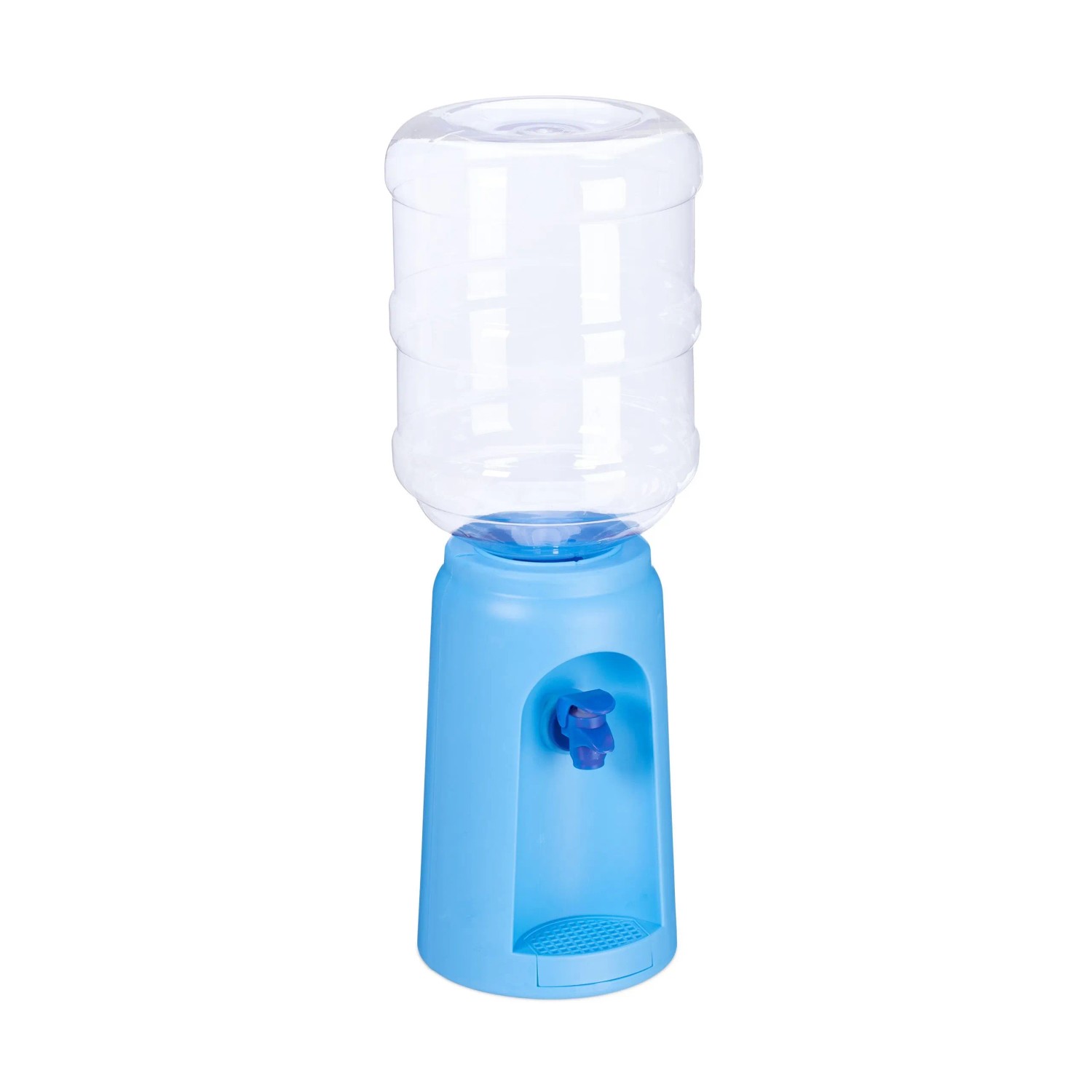 Relaxdays Wasserspender Kunststoff Blau Ohne Strom 47,5 cm x 17 cm 400 g