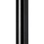 Schwarzes Hettich Tischbein, Ø 30 mm, 800 mm hoch, für Möbel.