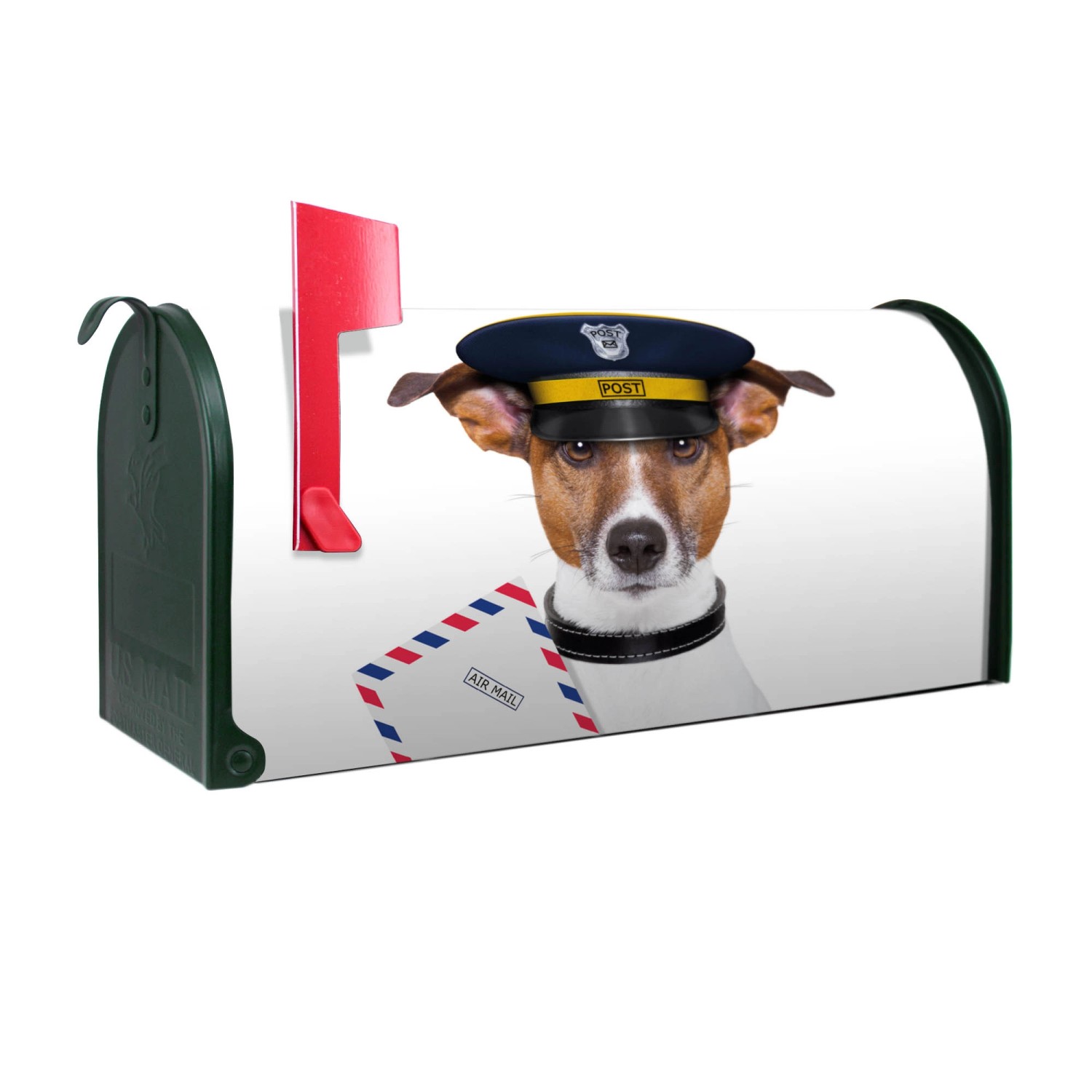 Banjado Amerikanischer Briefkasten Grün 48x22x16cm US Mailbox Letterbox Pos günstig online kaufen