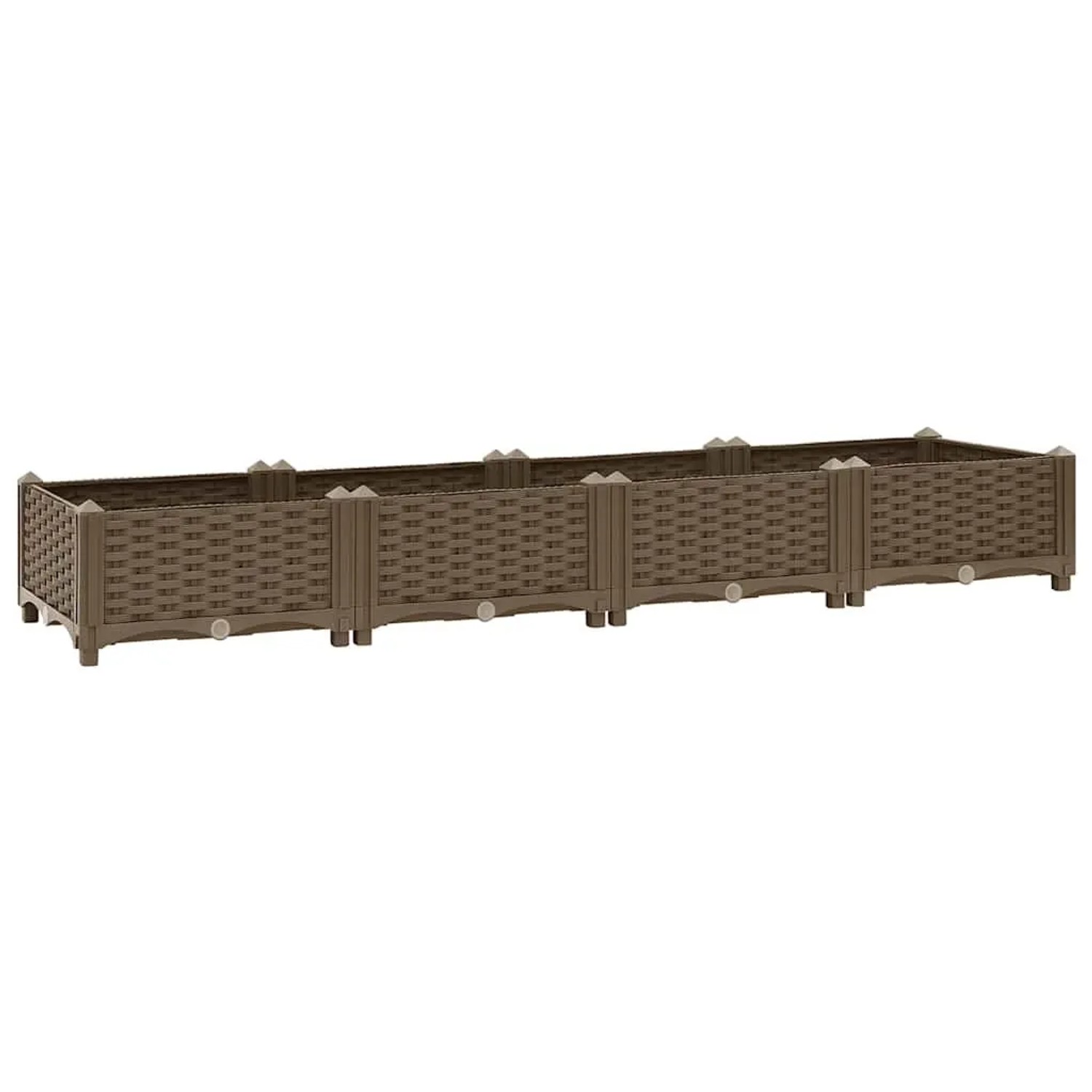vidaXL Hochbeet 160x40x23 cm Polypropylen 316514