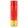 Rotes Höfer Chemie Feuerlöschspray für Haushalt, 500g, mit abgenommenem Deckel.