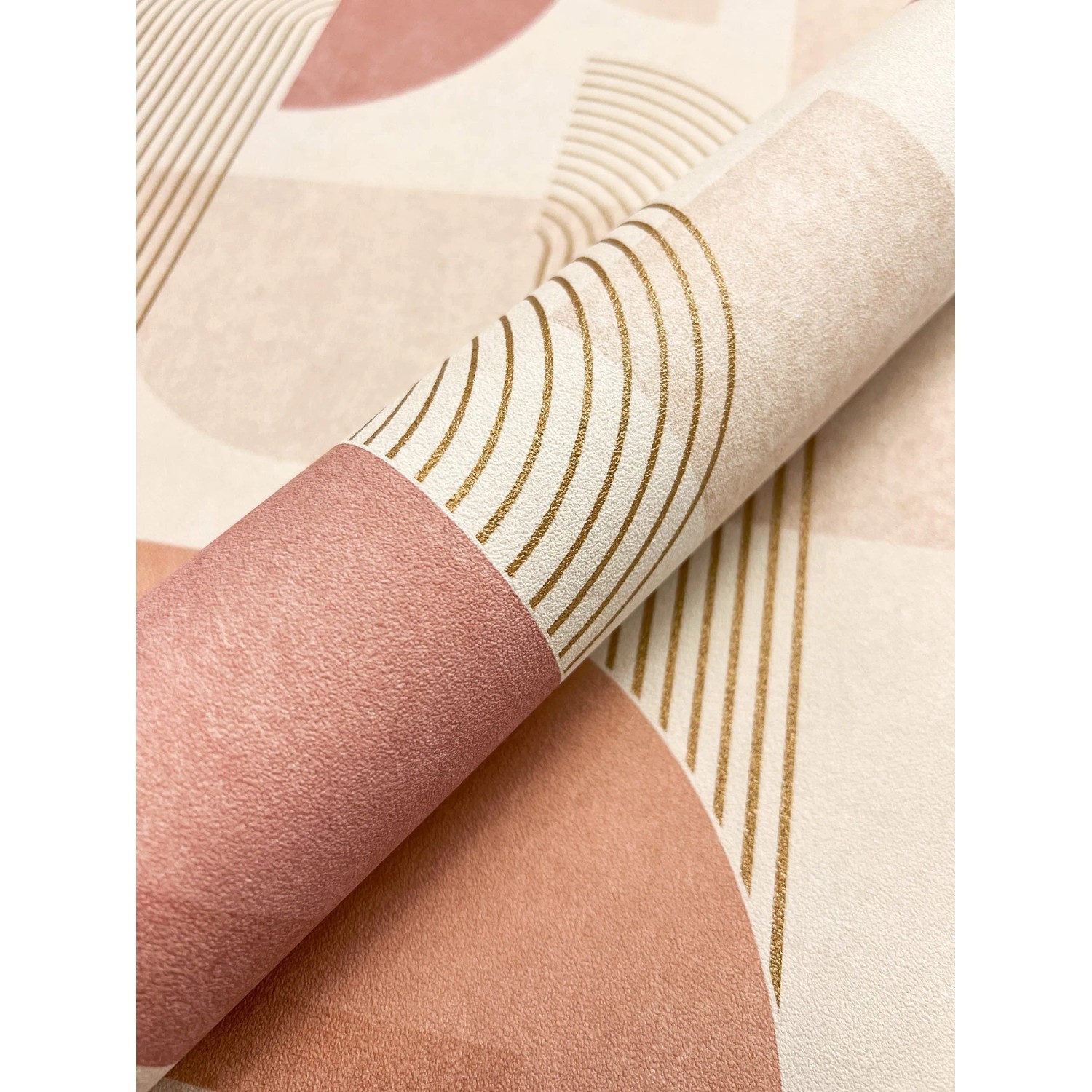 Newroom Vliestapete Leona Rose Streifen Modern günstig online kaufen