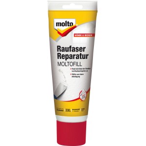 Tube Molto Raufaser Reparatur Moltofill 330g für Wand- und Deckenreparaturen.