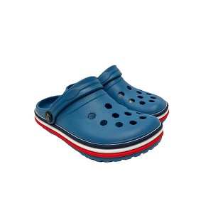 Azurblaue Scheibler Kinder Clogs Gr. 32-33 für Garten und Freizeit.
