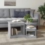 vidaXL Couchtische 3 Stk Betongrau Holzwerkstoff 816492_3