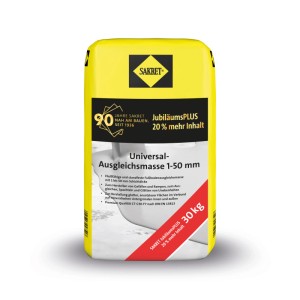 Sakret Ausgleichsmasse Grau 1-50 mm 30 kg