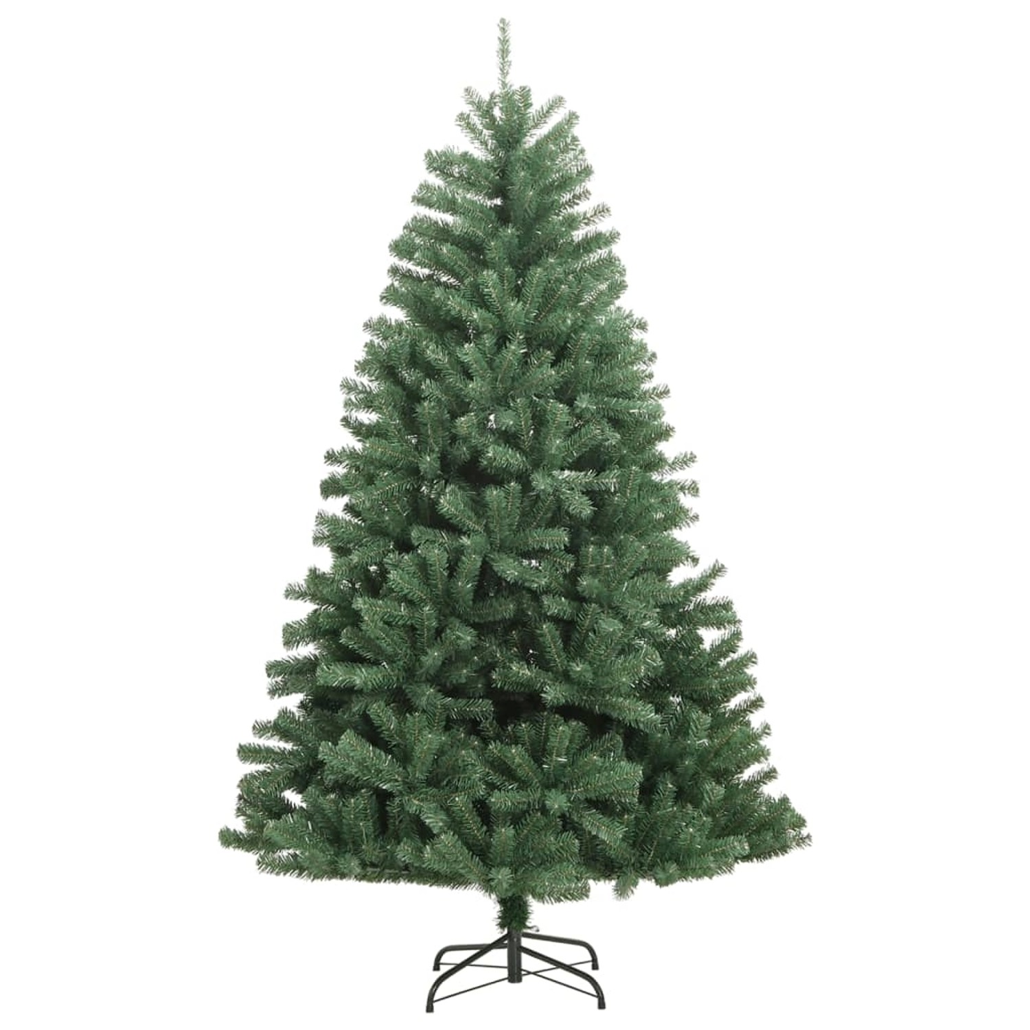 vidaXL Künstlicher Weihnachtsbaum Klappbar mit Ständer Grün 120 cm 356765