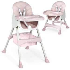 Ricokids Milo Rosa Hochstuhl Mit Tisch