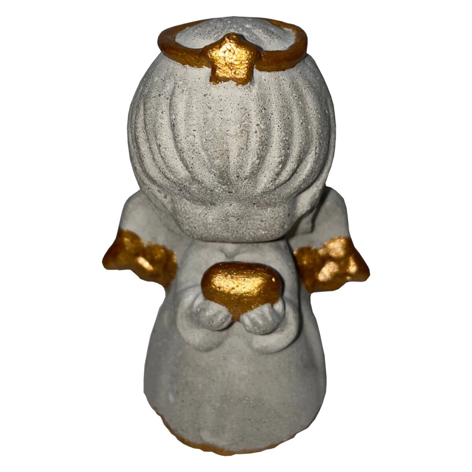 ZGM Betonfigur Gold-Engel günstig online kaufen