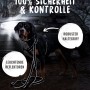 Rudelkönig Hundegeschirr Paola, Größe L, mit Reflektoren für Sicherheit im Dunkeln.