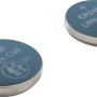 2er-Pack CR2450 Lithium Knopfzellen, 3V, für Uhren, Fernbedienungen und mehr.