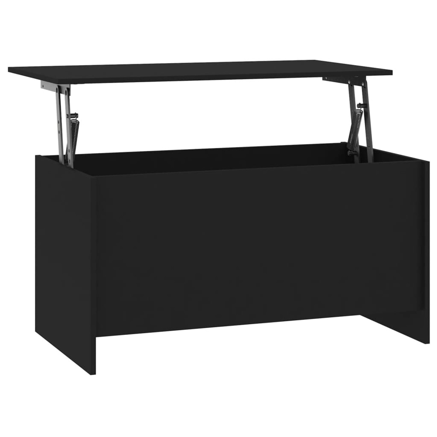 vidaXL Couchtisch Schwarz 102x55,5x52,5 cm Holzwerkstoff günstig online kaufen