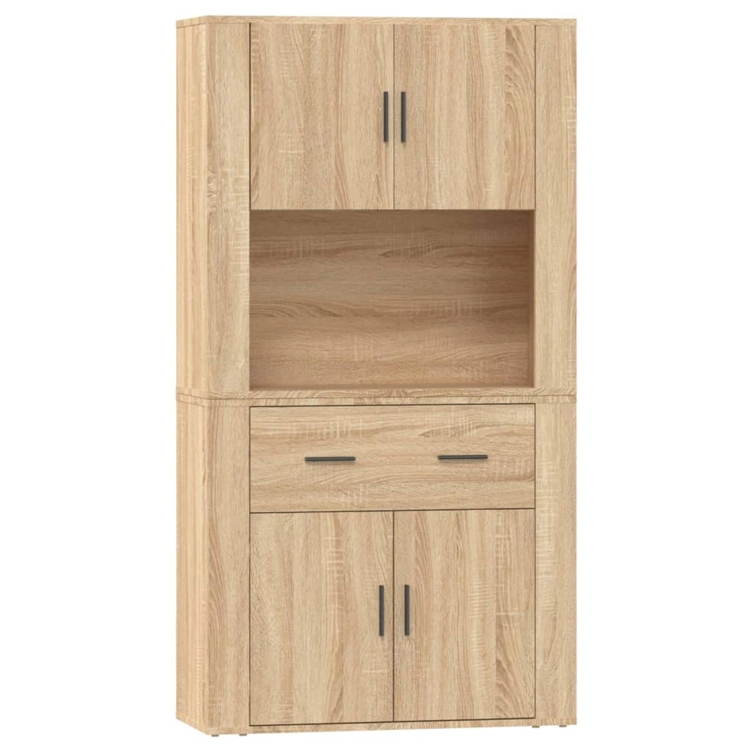 vidaXL Highboard Sonoma-Eiche Holzwerkstoff 3185370