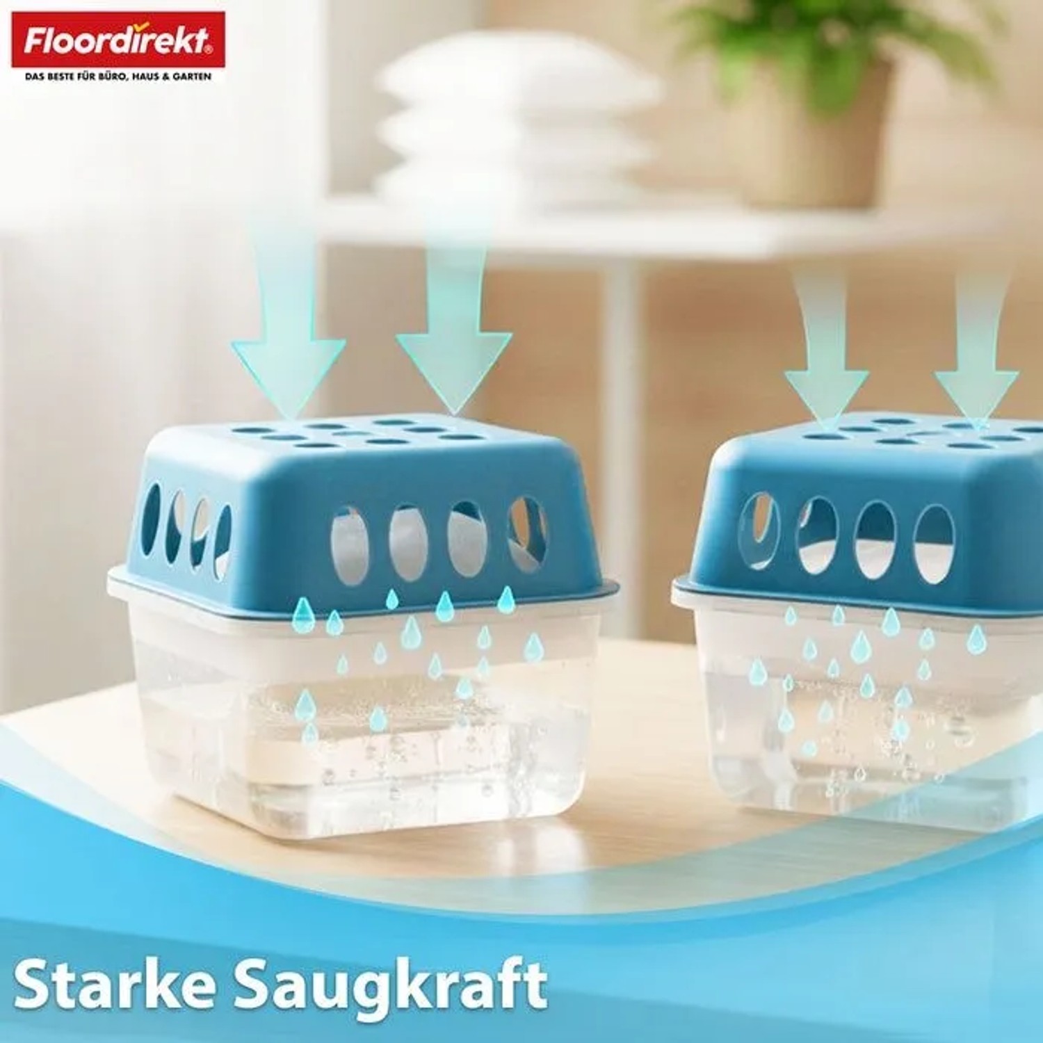 KARAT Luftentfeuchter Nachfüllpack 12er-Set für Raumentfeuchter Boxen.