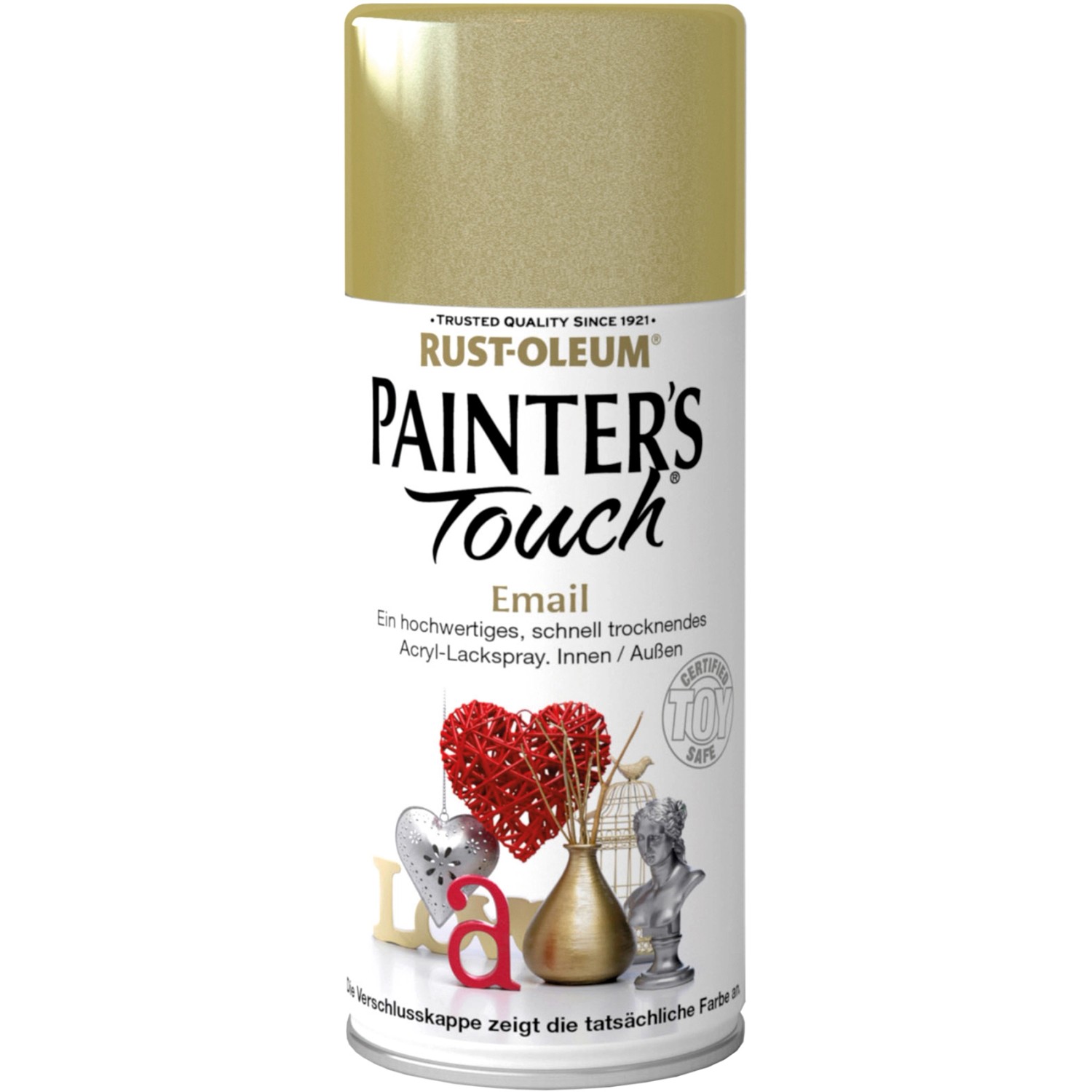 Rust-Oleum Painters Touch Sprühfarbe Metallic-Gold 150 ml