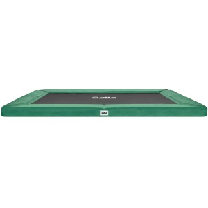 Grüner Salta Trampolin Schutzrand (153x214 cm) für rechteckige Trampoline.