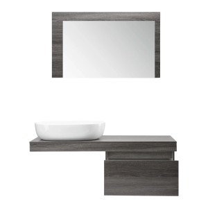 Bessagi Home Badezimmer Domenico Rauchfarbe