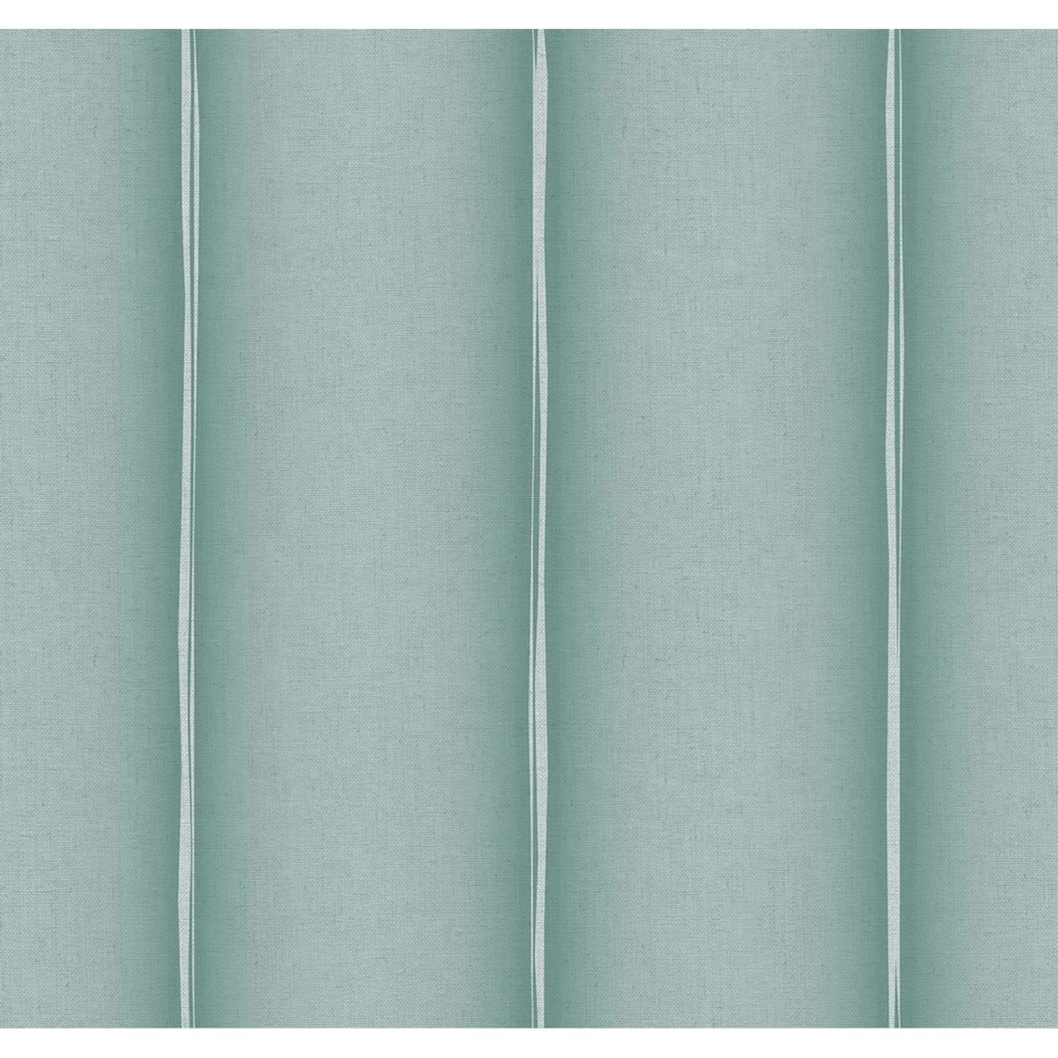 Sanders & Sanders Tapete Streifen Grautürkis 53 cm x 10 m günstig online kaufen