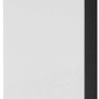 Fackelmann Bad-Hängeschrank Kara, anthrazit/weiß, 40,5 cm breit.