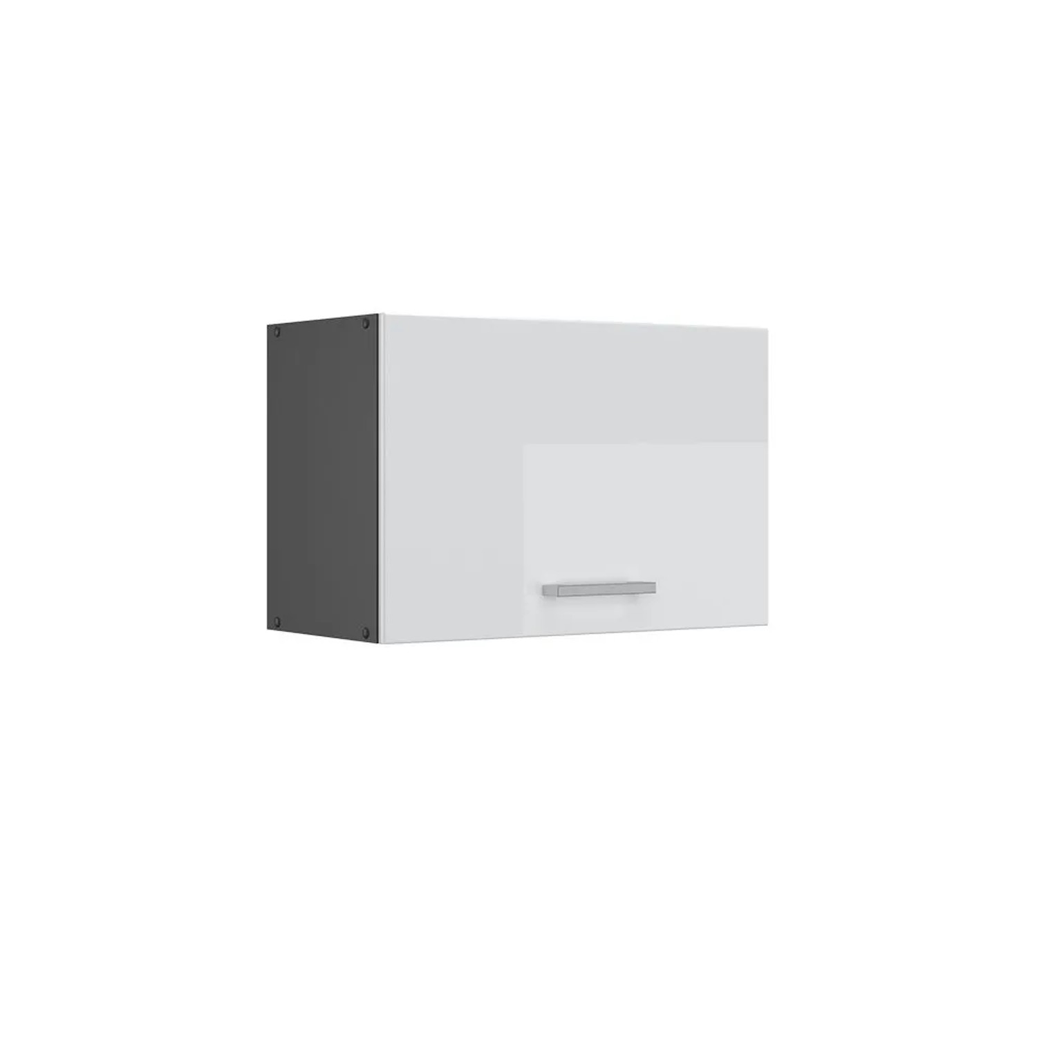 Vicco Hängeschrank R-Line Hängender Küchenschrank Weiß Hochglanz Anthrazit 60 cm Flach