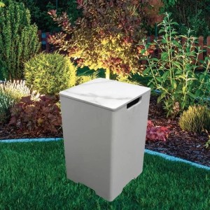 Elementi Abdeckung für 11 kg Gasflaschen in Marmor-Optik