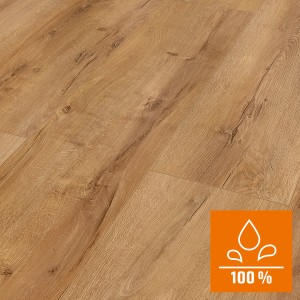 Classen Laminat Oak Light Natural, 8mm stark, wasserfest. Holzoptik mit Maserung.
