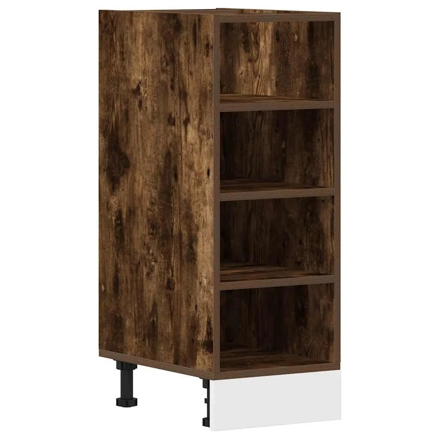 vidaXL Unterschrank Riga Räuchereiche 30x44,5x81,5 cm Holzwerkstoff 854197 günstig online kaufen