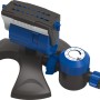 LUX-TOOLS Classic Viereckregner für Rasen bis 208 m² mit Timer und verstellbaren Düsen.