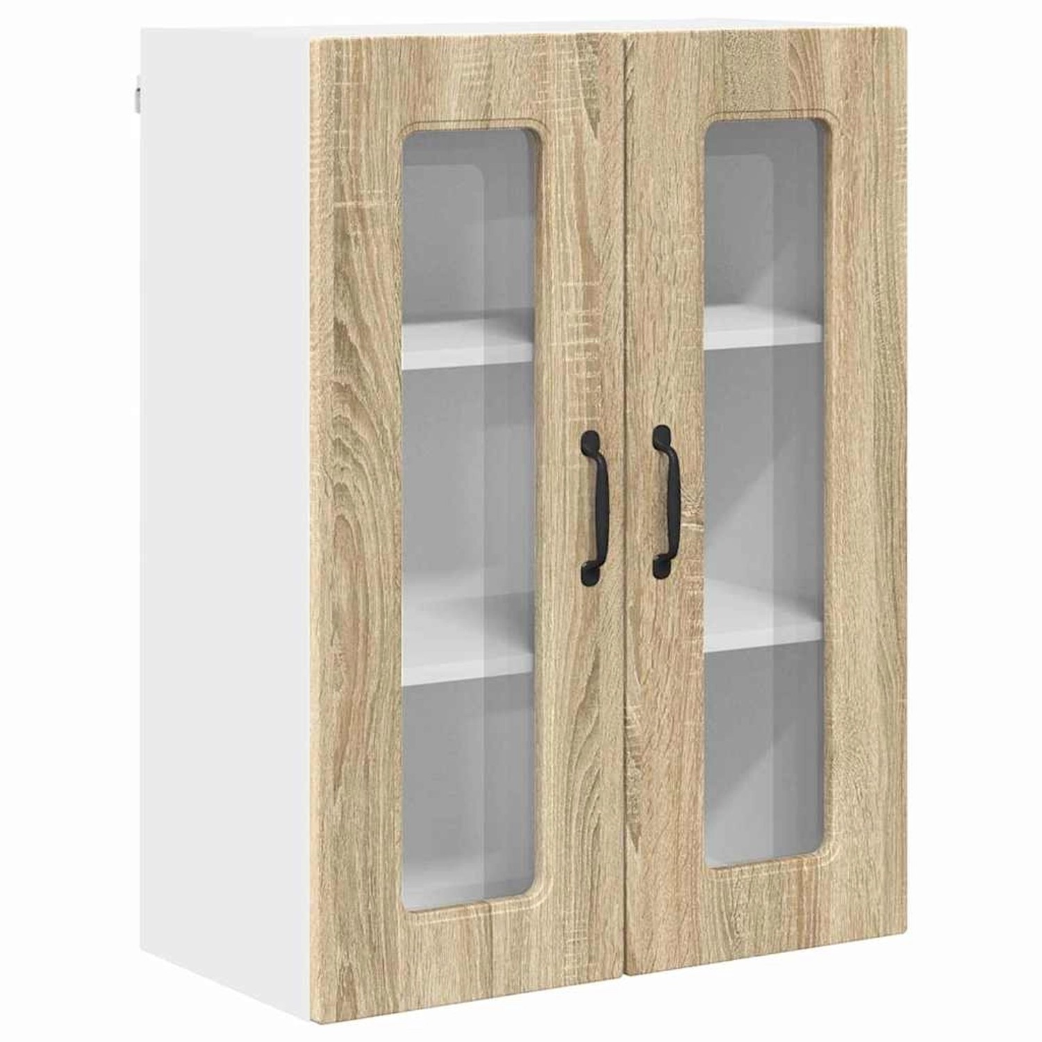 vidaXL Küchenwandschrank Sonoma-Eiche 60 x 31 x 80 cm Holzwerkstoff 884736 günstig online kaufen