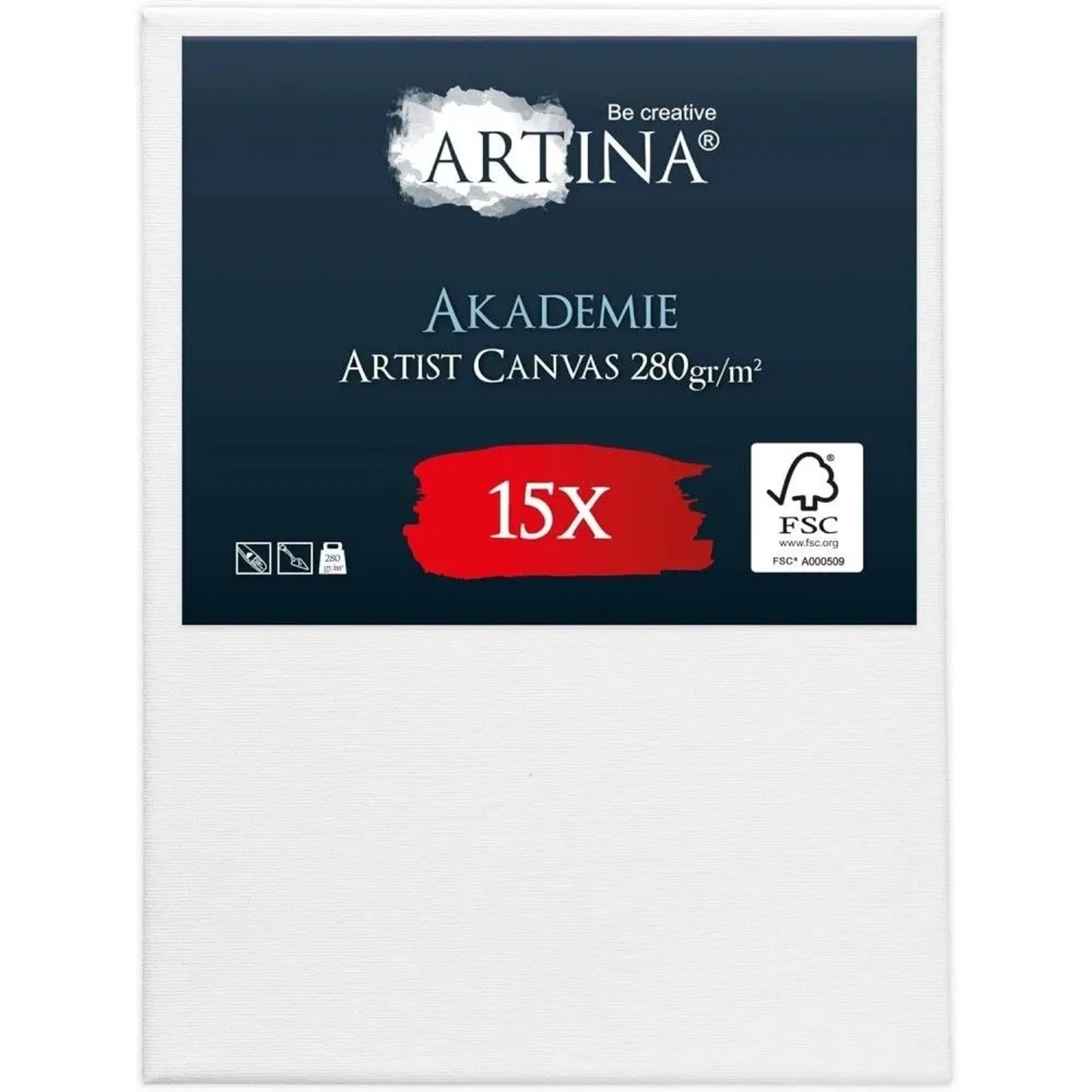 Artina Akademie Keilrahmen 30x80cm FSC 15tlg