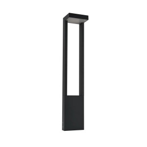 Lindby LED Außenleuchte Lonete 10025703 Modern in Schwarz aus Aluminium 1-flammig