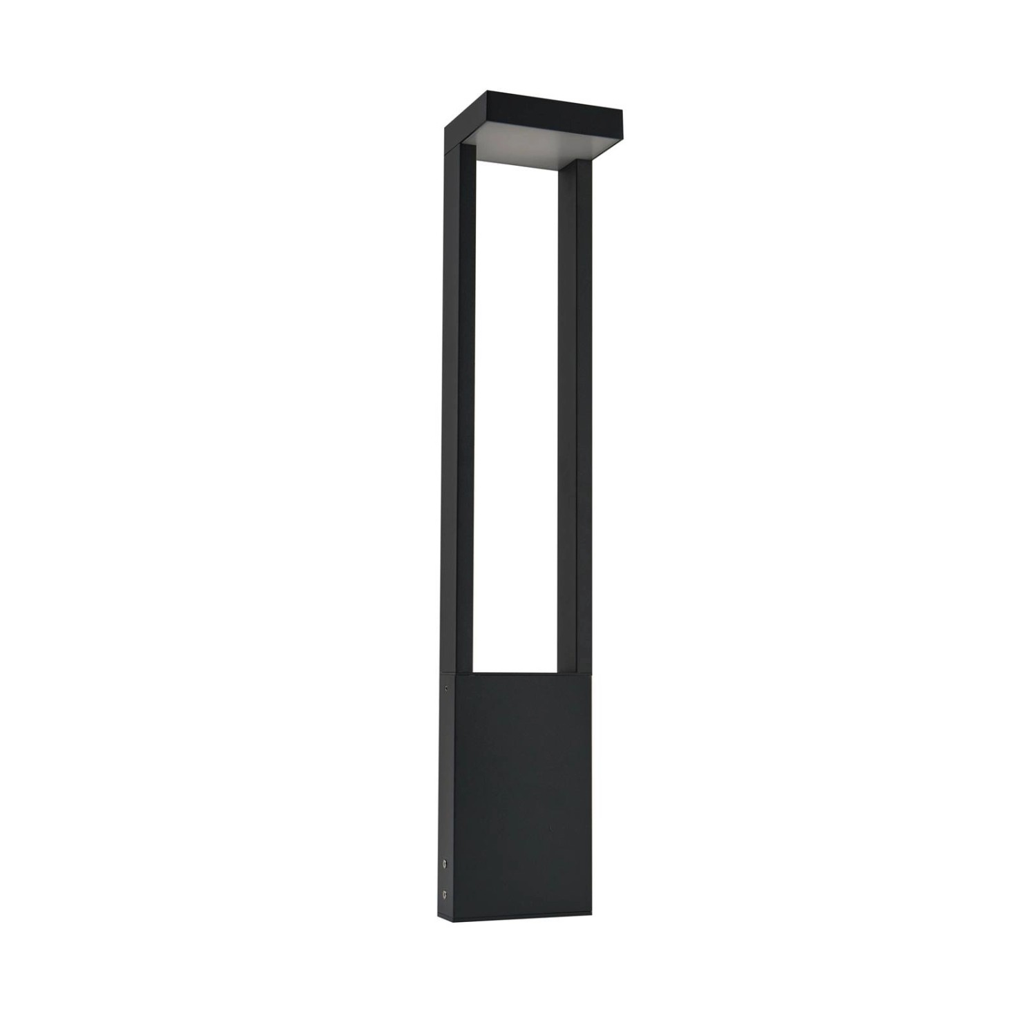 Lindby LED Außenleuchte Lonete 10025703 Modern in Schwarz aus Aluminium 1-flammig